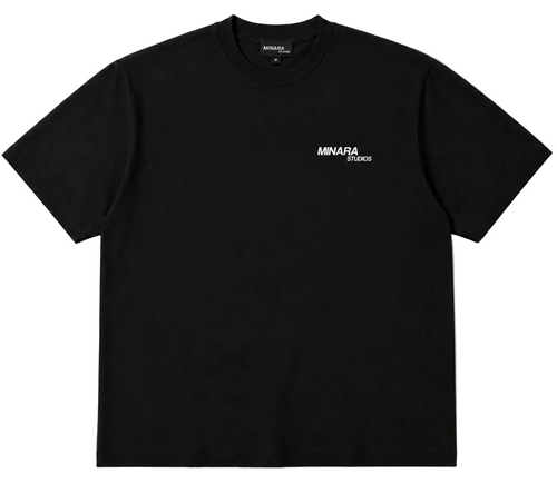MINARA PROVERBS TEE - BLACK