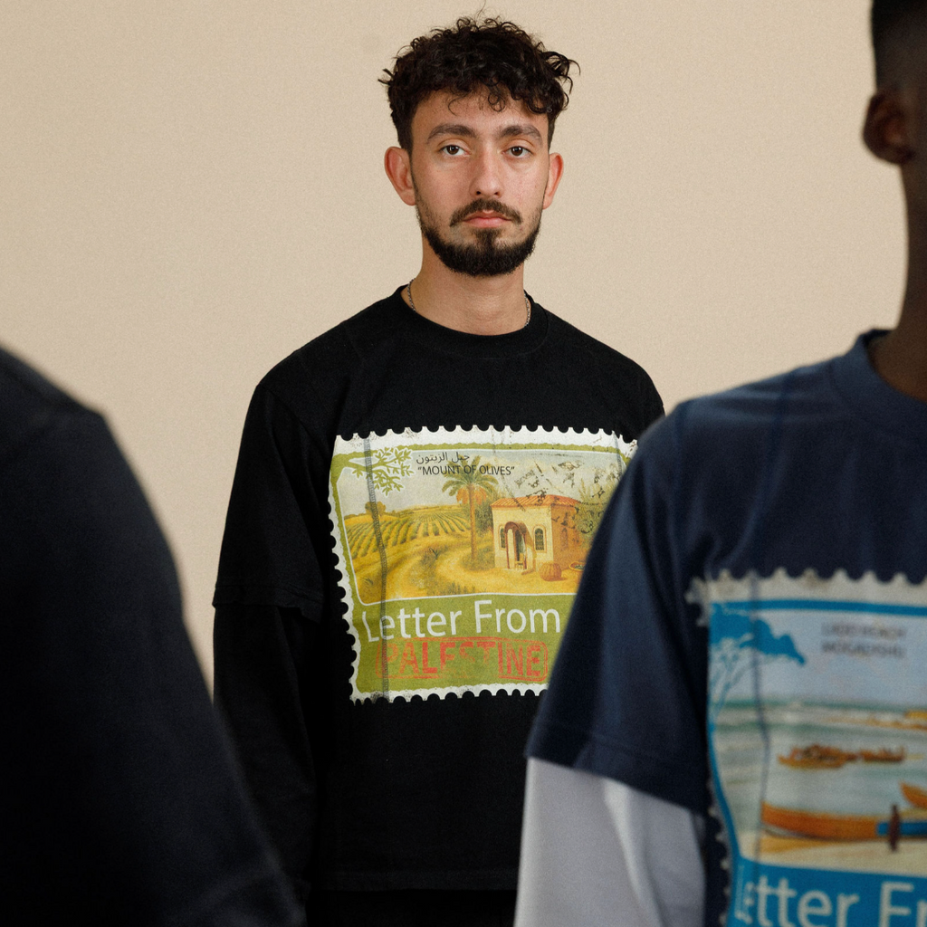 LETTER FROM PALESTINE - DOUBLE LAYERED T-SHIRT
