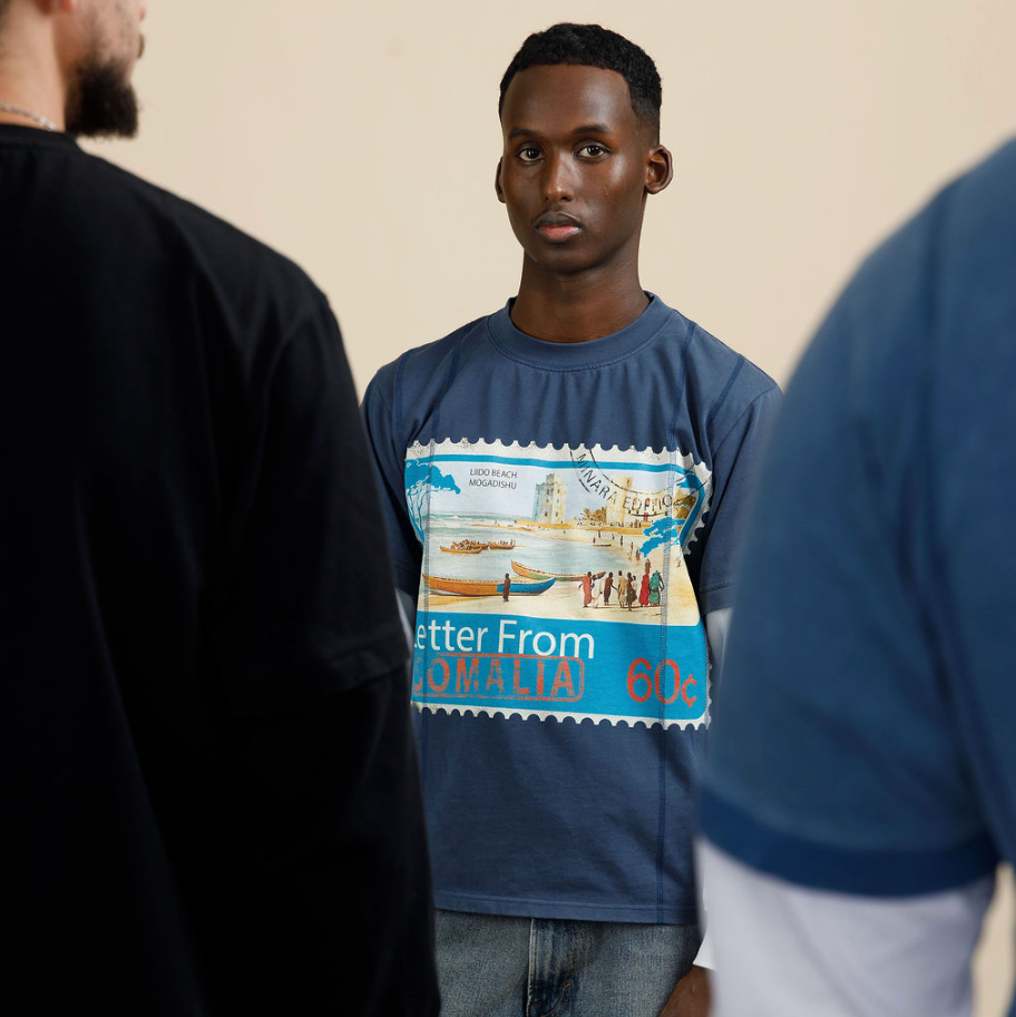 LETTER FROM SOMALIA - DOUBLE LAYERED T-SHIRT